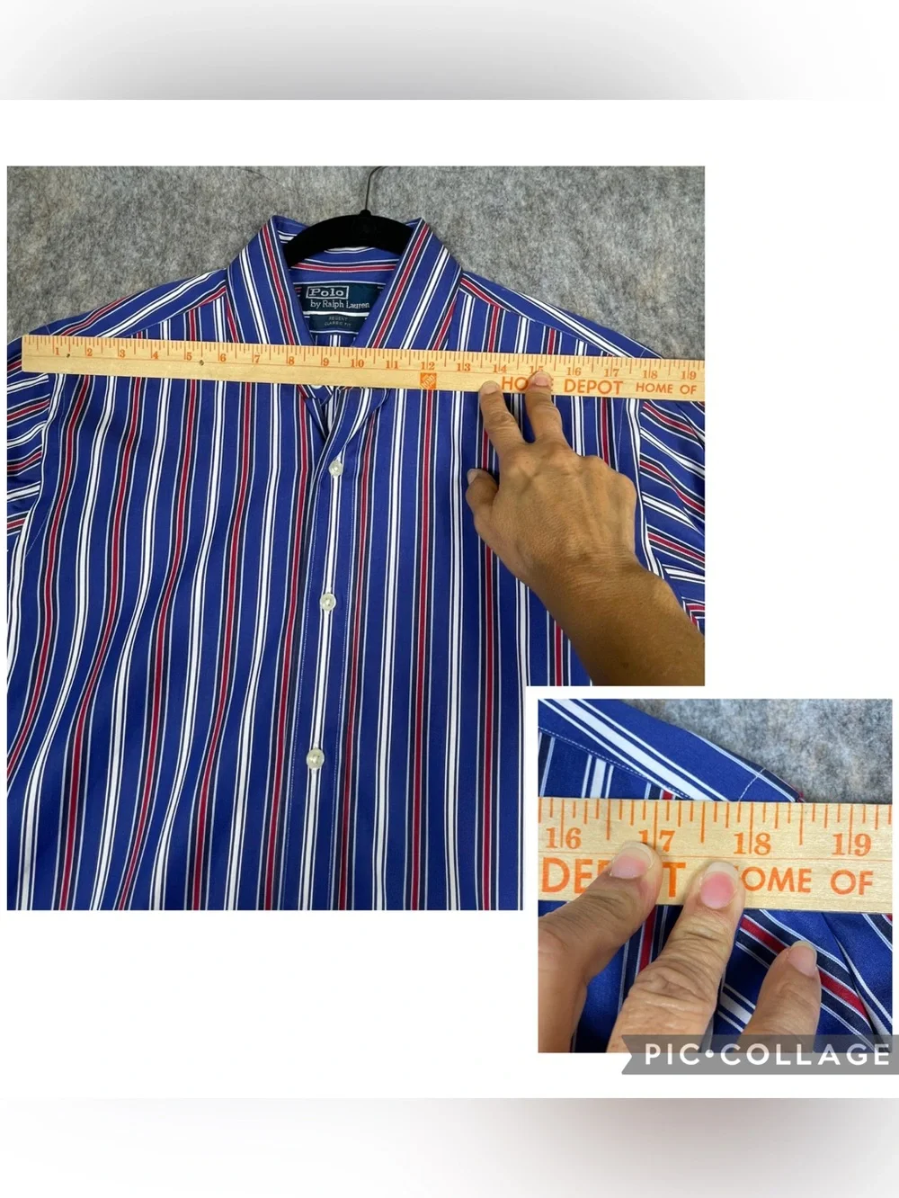 Polo Ralph‎ Lauren Regent Classic Fit Button Up Preppy Chic Timeless Shirt M